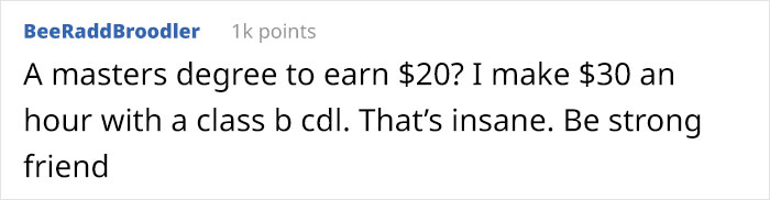 Person With Master’s Degree Gets A Job Paying $20/Hr But When The Paycheck Comes And It’s Only Half, The Employer Says The Agreement Has A Typo Person With Master’s Degree Gets A Job Paying $20/Hr But When The Paycheck Comes And It’s Only Half, The Employer Says The Agreement Has A Typo