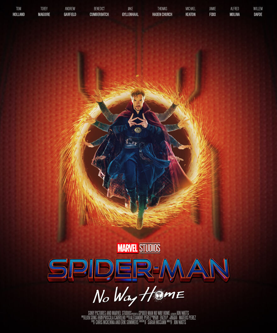 I Created 19 Posters Of The Spider-Man No Way Home Movie
