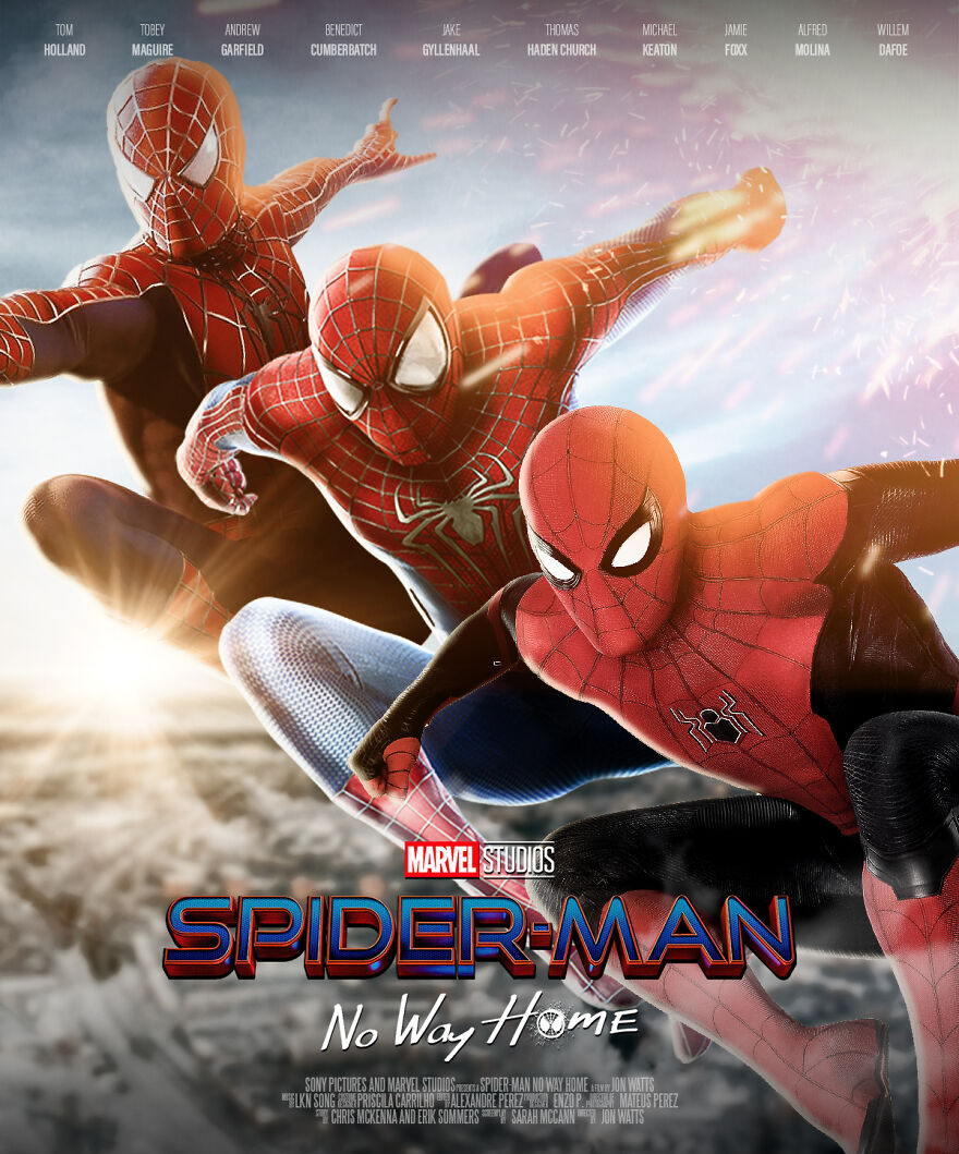 I Created 19 Posters Of The Spider-Man No Way Home Movie