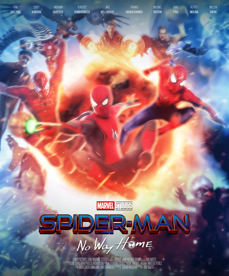 I Created 19 Posters Of The Spider-Man No Way Home Movie