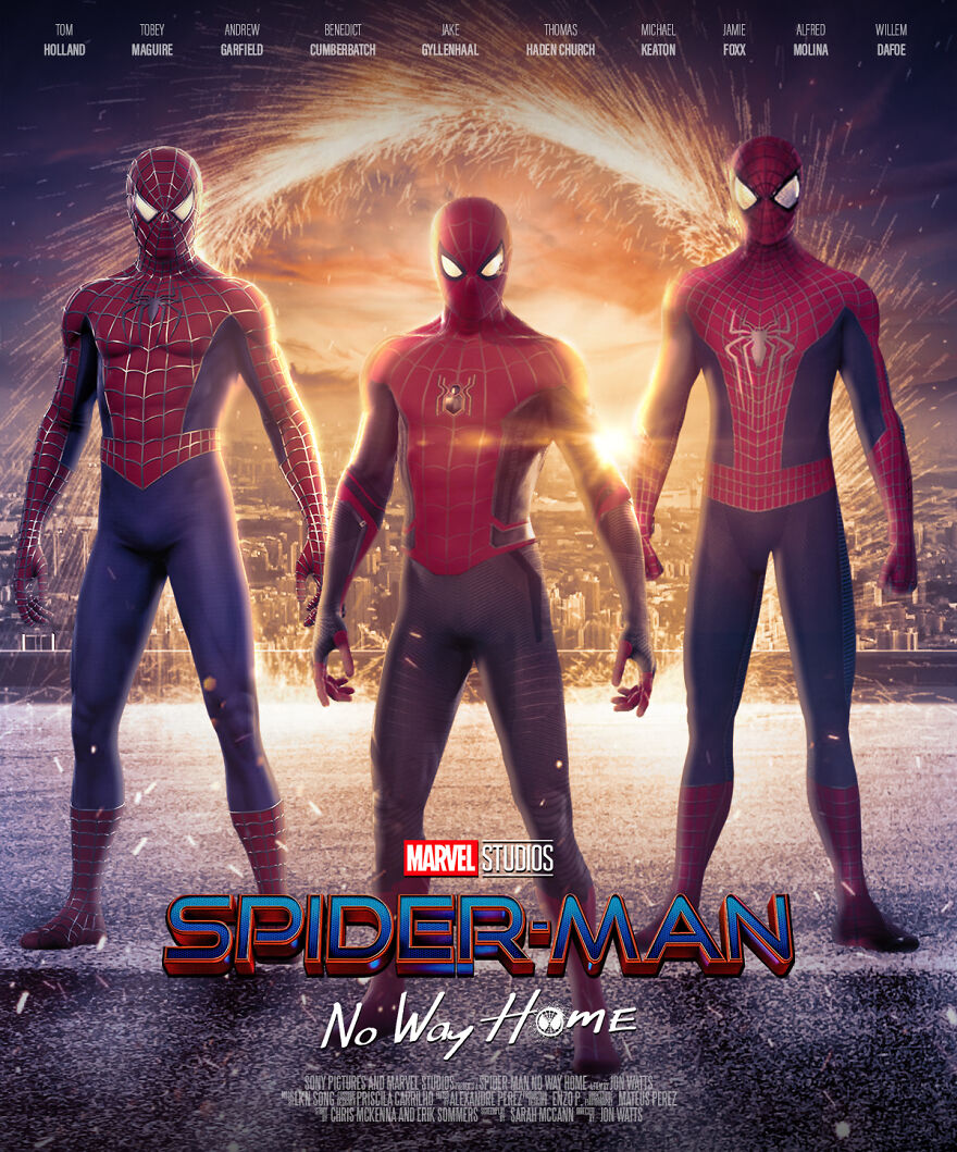 I Created 19 Posters Of The Spider-Man No Way Home Movie