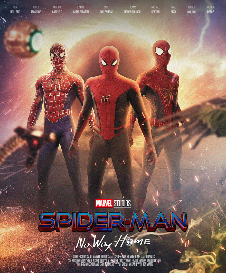 I Created 19 Posters Of The Spider-Man No Way Home Movie