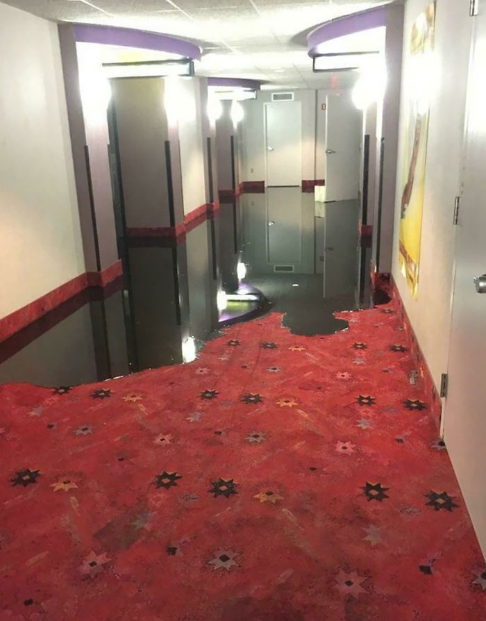 “Pool Is At The End Of The Hall”