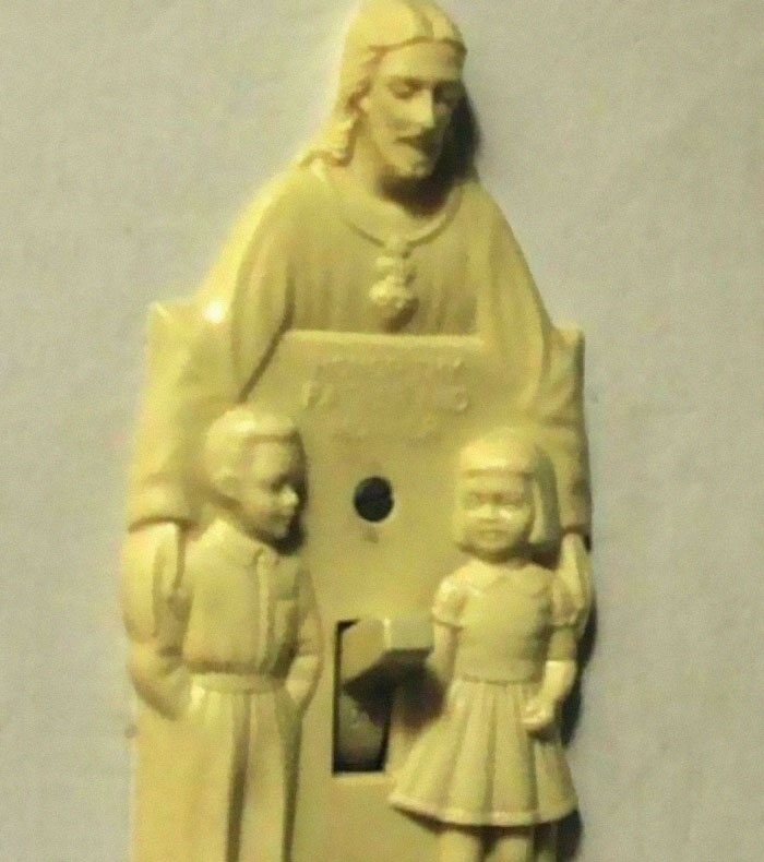 To Make A Nice, Wholesome, Jesus Themed Light Switch