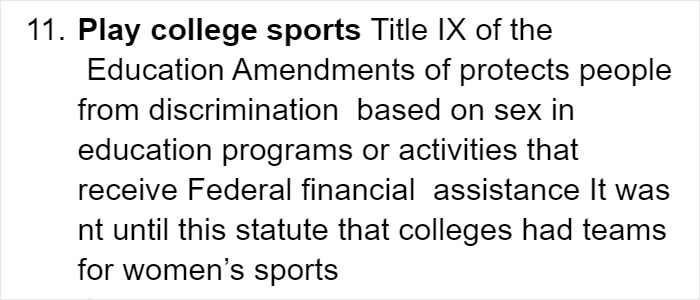 “People Now Do Not Realize What It Was Like Then”: Tumblr User Lists What Things Weren't Legal For Women In The 1960s “People Now Do Not Realize What It Was Like Then”: Tumblr User Lists What Things Weren't Legal For Women In The 1960s