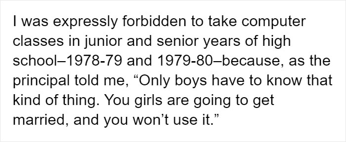 “People Now Do Not Realize What It Was Like Then”: Tumblr User Lists What Things Weren't Legal For Women In The 1960s “People Now Do Not Realize What It Was Like Then”: Tumblr User Lists What Things Weren't Legal For Women In The 1960s