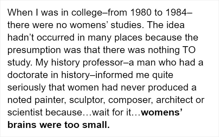 “People Now Do Not Realize What It Was Like Then”: Tumblr User Lists What Things Weren't Legal For Women In The 1960s “People Now Do Not Realize What It Was Like Then”: Tumblr User Lists What Things Weren't Legal For Women In The 1960s