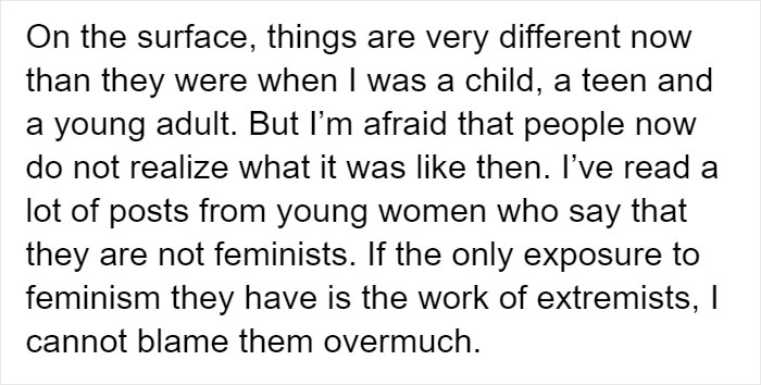 “People Now Do Not Realize What It Was Like Then”: Tumblr User Lists What Things Weren't Legal For Women In The 1960s “People Now Do Not Realize What It Was Like Then”: Tumblr User Lists What Things Weren't Legal For Women In The 1960s