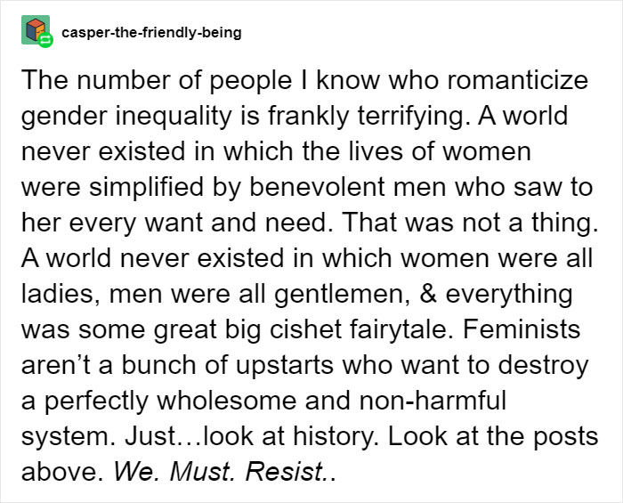 “People Now Do Not Realize What It Was Like Then”: Tumblr User Lists What Things Weren't Legal For Women In The 1960s “People Now Do Not Realize What It Was Like Then”: Tumblr User Lists What Things Weren't Legal For Women In The 1960s