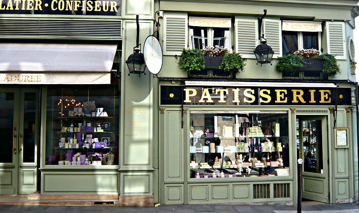 Saludar a los comerciantes en París