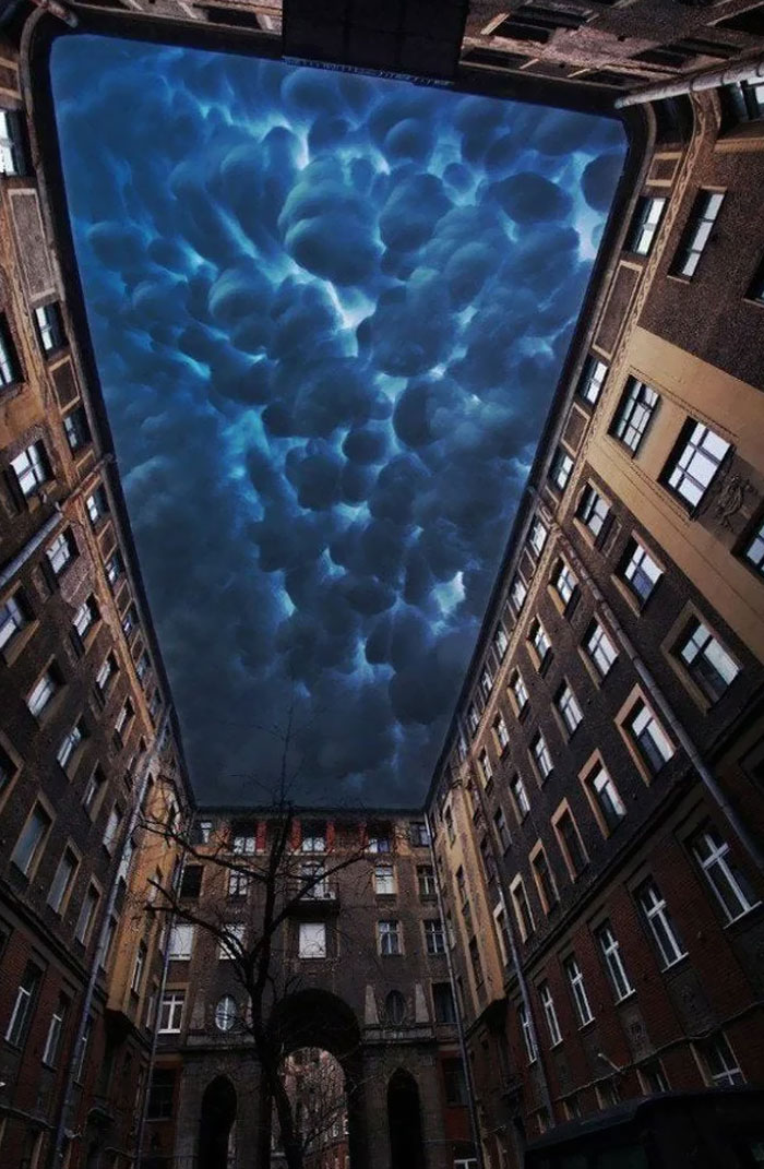 Nubes sobre San Petersburgo