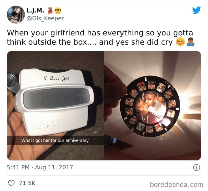That's A Thoughtful And Beautiful Anniversary Gift