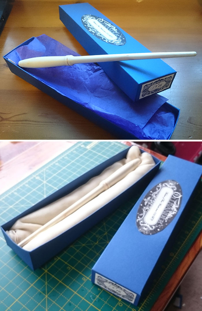 I Carved Harry Potter's Mum's Magic Wand For My Girlfriend's Birthday Present