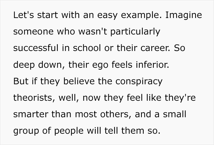 Psychology Educator Gives 4 Reasons Explaining Why People Fall For Conspiracy Theories Psychology Educator Gives 4 Reasons Explaining Why People Fall For Conspiracy Theories