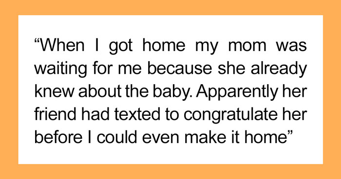 Woman Reported Her Clinic Receptionist After She Disclosed Her Pregnancy To Her Mom Via Text