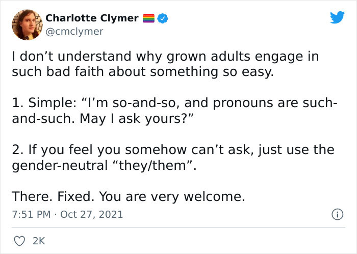 Man Shares How His Wife Didn't Know How To Speak To A Cafe Server She Thought Was Trans, Gets Roasted Man Shares How His Wife Didn't Know How To Speak To A Cafe Server She Thought Was Trans, Gets Roasted