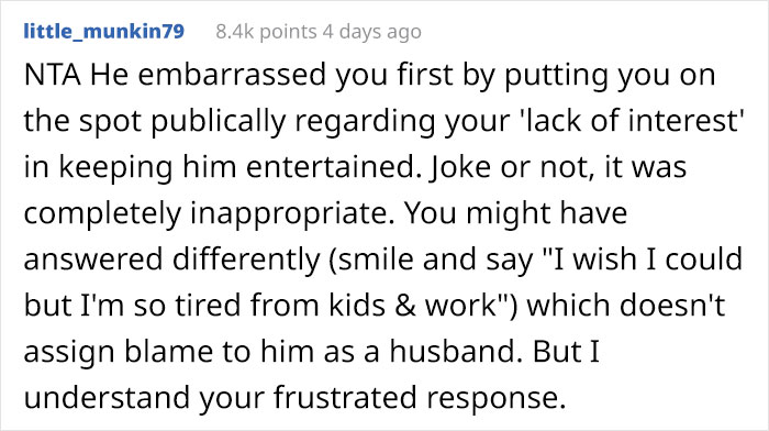 Man Asks His Wife Why She Doesn't Dance For Him Every Night After Work Like BIL's Girlfriend, Is Left Embarrassed When She Drops The Real Reason Man Asks His Wife Why She Doesn't Dance For Him Every Night After Work Like BIL's Girlfriend, Is Left Embarrassed When She Drops The Real Reason