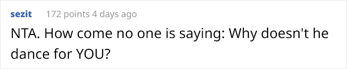 Man Asks His Wife Why She Doesn't Dance For Him Every Night After Work Like BIL's Girlfriend, Is Left Embarrassed When She Drops The Real Reason Man Asks His Wife Why She Doesn't Dance For Him Every Night After Work Like BIL's Girlfriend, Is Left Embarrassed When She Drops The Real Reason