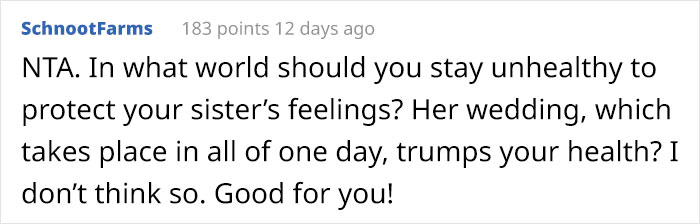 "I've Always Been The 'Fat Sister':" Woman Loses A Lot Of Weight Before Sister's Wedding, Bride Freaks Out "I've Always Been The 'Fat Sister':" Woman Loses A Lot Of Weight Before Sister's Wedding, Bride Freaks Out