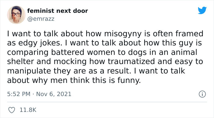 “How Misogyny Is Often Framed As Edgy Jokes”: Twitter Thread Shows 31 Examples Of Men Using Humor To Hide Sexism