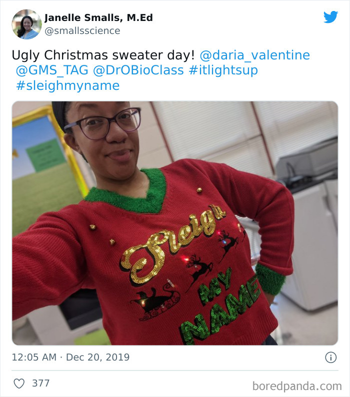 She Definitely "Sleigh" Every One With This Sweater