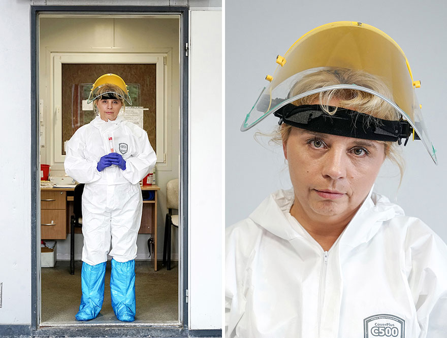 Izabela - Nurse Swab Collection Point