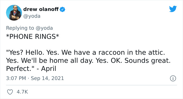 Mission "Raccoon Removal": This Guy’s Live Tweets About How He’s Trying To Get A Raccoon Out Of His House Are Seriously Hilarious Mission "Raccoon Removal": This Guy’s Live Tweets About How He’s Trying To Get A Raccoon Out Of His House Are Seriously Hilarious