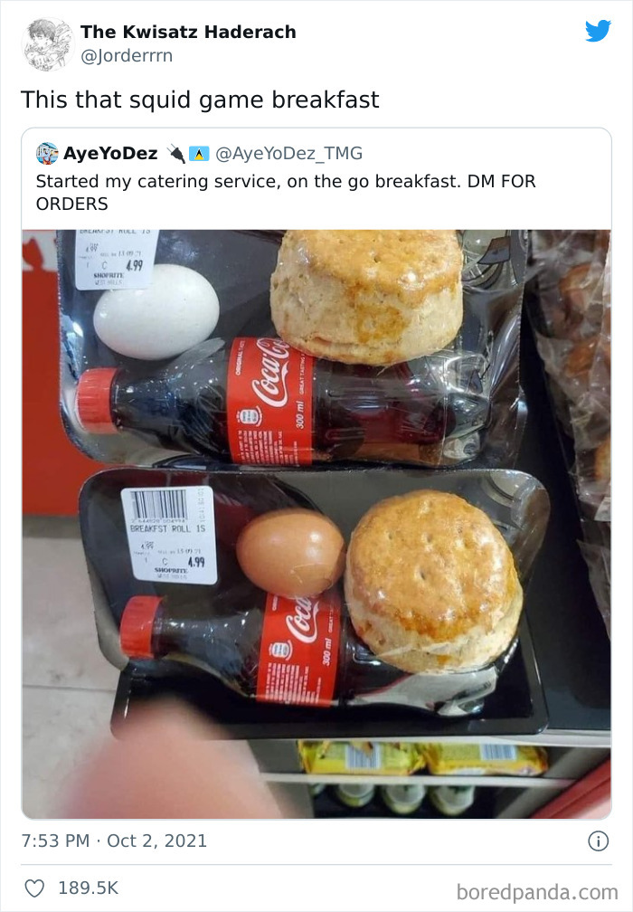 $4.99 For A Balanced Breakfast Of Biscuit, A Single Egg, And A Bottle Of Coke