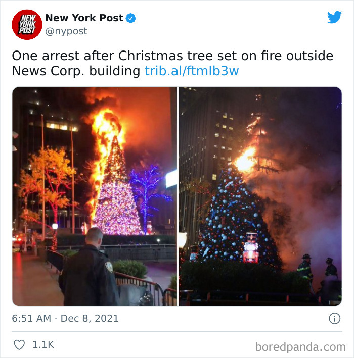 Blursed Christmas Tree