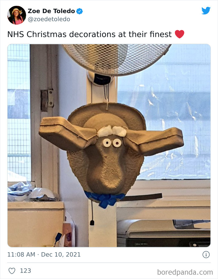 Creative And Funny NHS Christmas Decorations