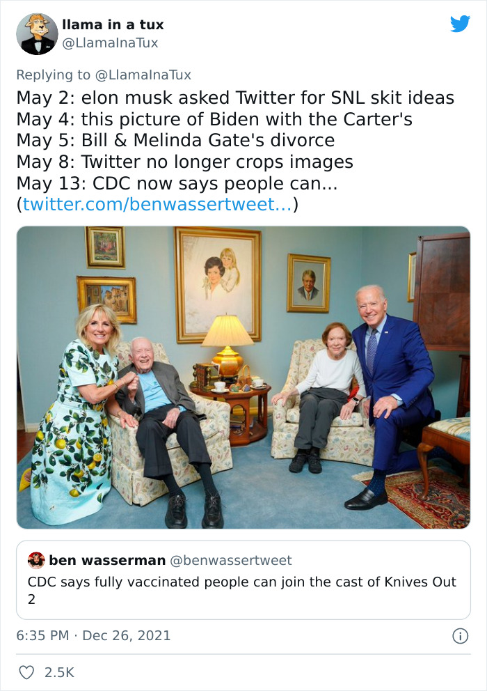 Twitter User Recaps 2021, Reminds Us Just How Crazy This Year Was Twitter User Recaps 2021, Reminds Us Just How Crazy This Year Was