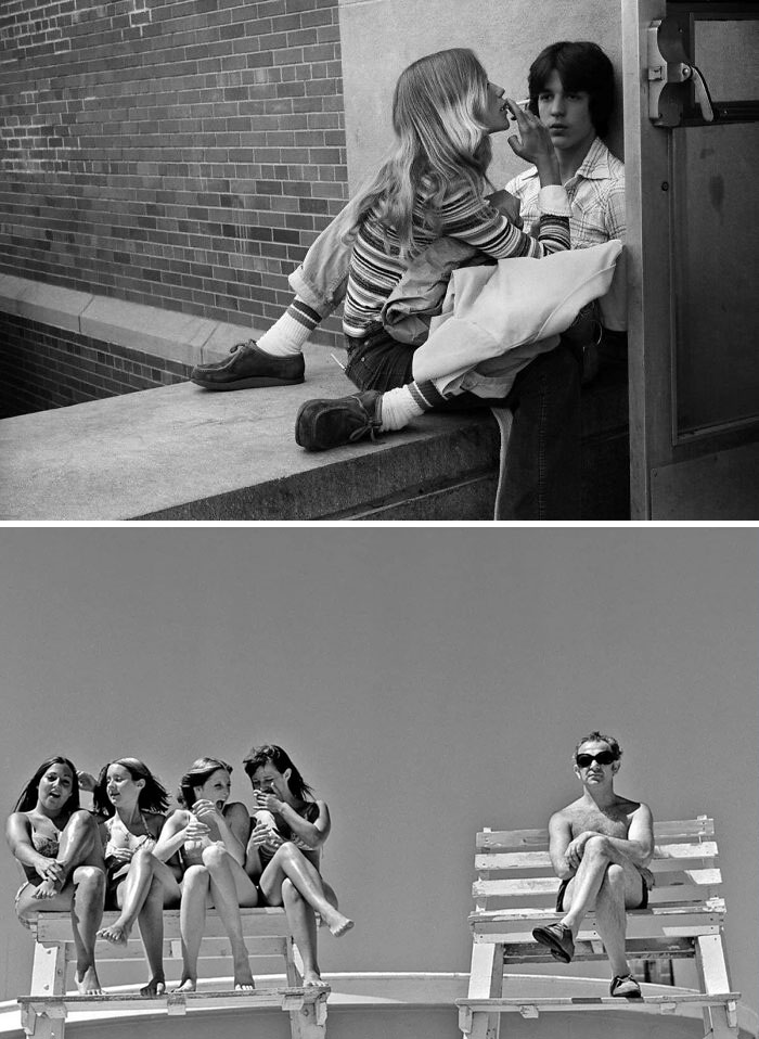 High School Life In The 1970’s. All My Credit Goes To The Photographer: Joseph Szabo, Check Out His Other Work On Teenage Life. It’s Amazing!
