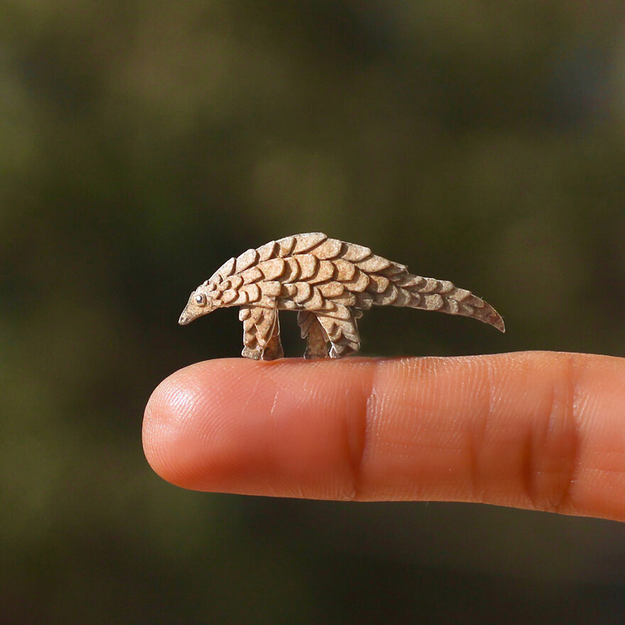 I Created Miniature Paper Cut Artworks Every Day For 1000 Days To Create Awareness About Wildlife I Created Miniature Paper Cut Artworks Every Day For 1000 Days To Create Awareness About Wildlife