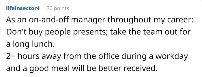 Folks Online Share Similar Stories After Guy Tells How He Understood His ‘Cheap’ $15 Company Christmas Gifts Were Actually Bought By Manager Folks Online Share Similar Stories After Guy Tells How He Understood His ‘Cheap’ $15 Company Christmas Gifts Were Actually Bought By Manager