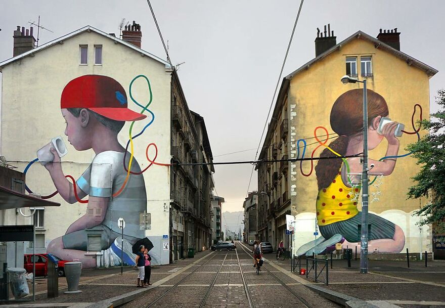Artist Transforms Walls Not Funny Into Real Works Of Art Around The World