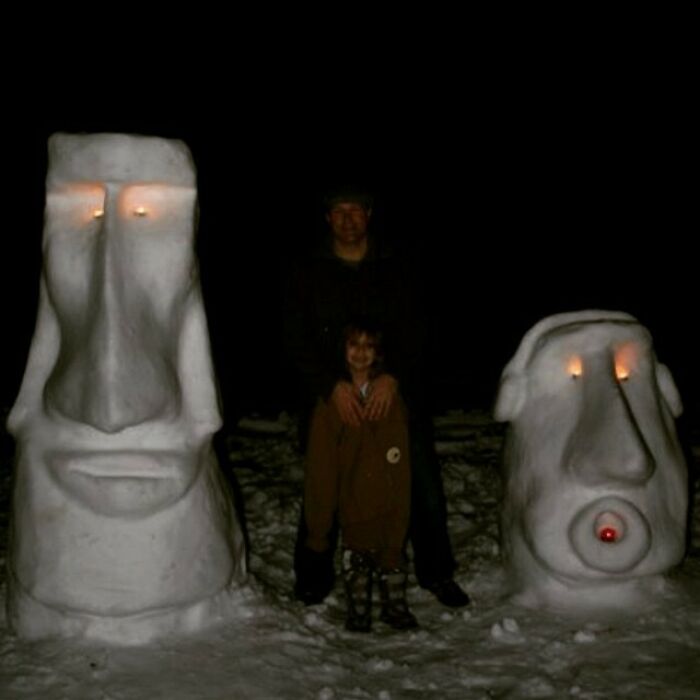 Many Hours In The Snow Building These Awesome Sculptures