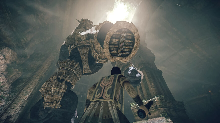 Professional Photographer With Time On His Hands At The Corona Disaster Captures In-Game Photography Of "Shadow Of The Colossus" Seriously.