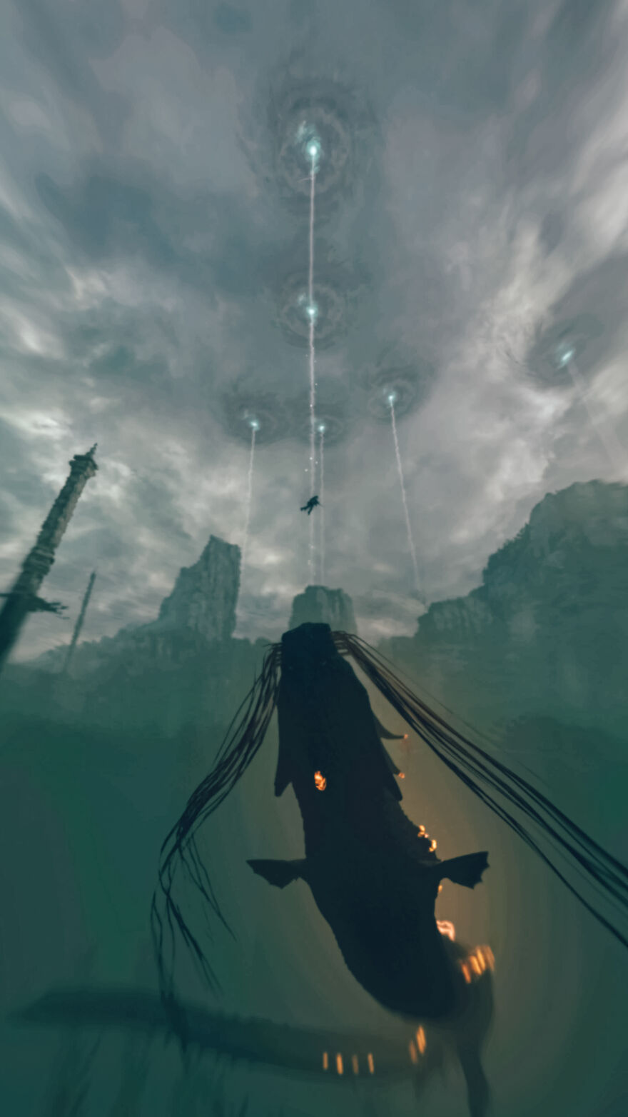 Professional Photographer With Time On His Hands At The Corona Disaster Captures In-Game Photography Of "Shadow Of The Colossus" Seriously.