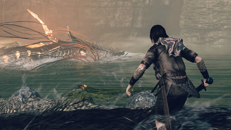 Professional Photographer With Time On His Hands At The Corona Disaster Captures In-Game Photography Of "Shadow Of The Colossus" Seriously.