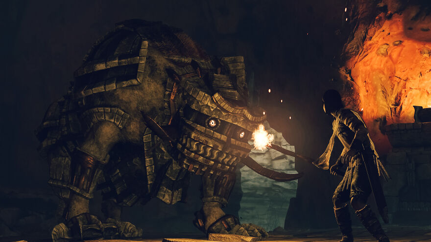 Professional Photographer With Time On His Hands At The Corona Disaster Captures In-Game Photography Of "Shadow Of The Colossus" Seriously.