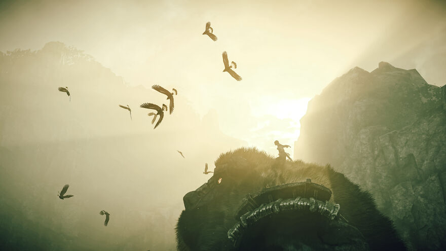 Professional Photographer With Time On His Hands At The Corona Disaster Captures In-Game Photography Of "Shadow Of The Colossus" Seriously.