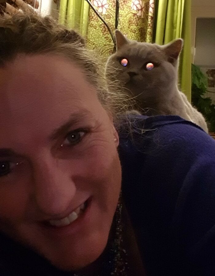 She Is Possessed.... By The Deeevil!