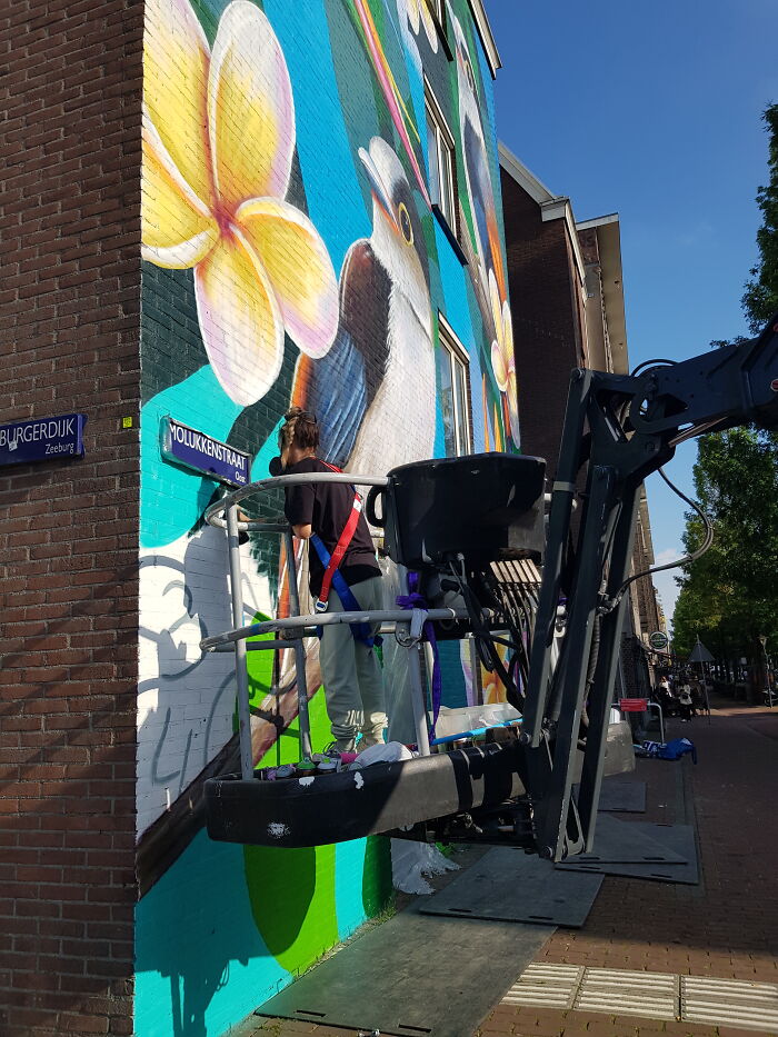 I Spotted The Artiste At Work (Amsterdam)