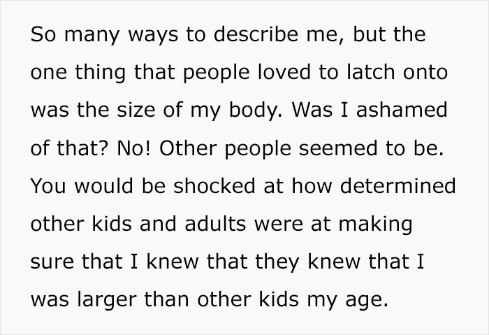 Woman Shares A Story Of How Her Teacher Commented On Her Body 17 Years Ago And That Still Contributes To Her Body Image Issues