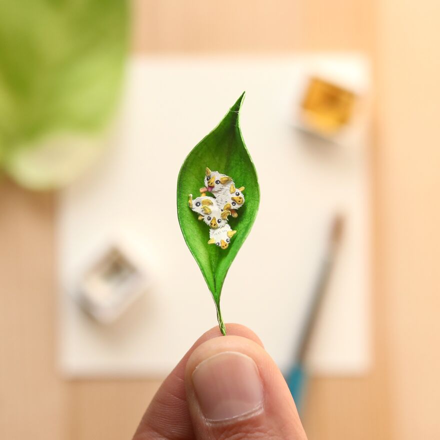 I Created Miniature Paper Cut Artworks Every Day For 1000 Days To Create Awareness About Wildlife I Created Miniature Paper Cut Artworks Every Day For 1000 Days To Create Awareness About Wildlife