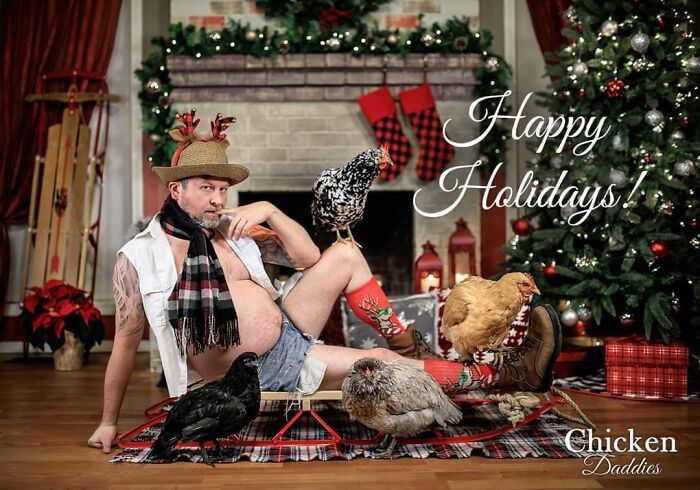 This 'Chicken Daddies' Calendar Will Make Your Day (25 Pics)