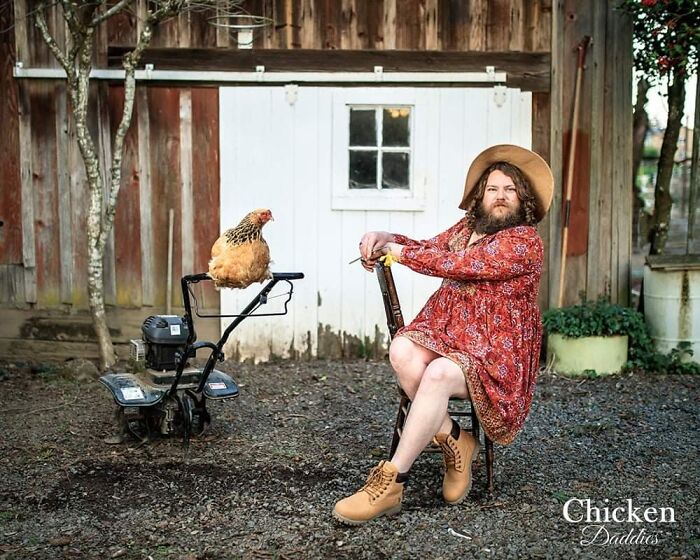 This 'Chicken Daddies' Calendar Will Make Your Day (25 Pics)