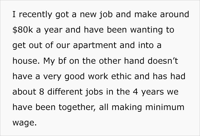 “He Hasn’t Talked To Me For 3 Days Now”: Boyfriend Upset His Name Won’t Be On House His GF Is Buying For Them “He Hasn’t Talked To Me For 3 Days Now”: Boyfriend Upset His Name Won’t Be On House His GF Is Buying For Them
