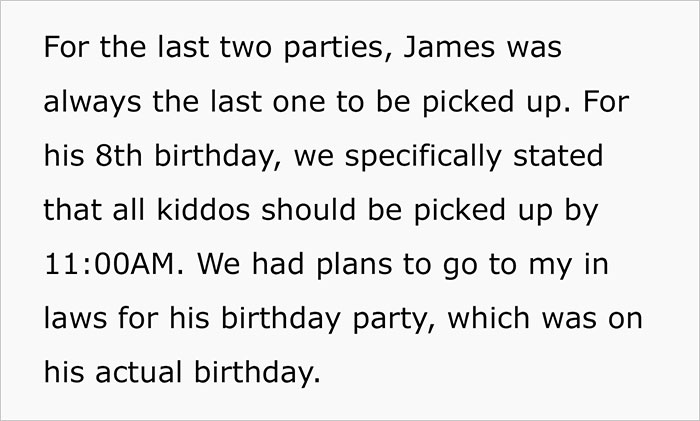 Mom Is 5 Hours Late To Pick Up Her Son From A Birthday Party, Gets Him Uninvited From The Next Celebration, The Mom Gets Mad At The Host Mom Is 5 Hours Late To Pick Up Her Son From A Birthday Party, Gets Him Uninvited From The Next Celebration, The Mom Gets Mad At The Host