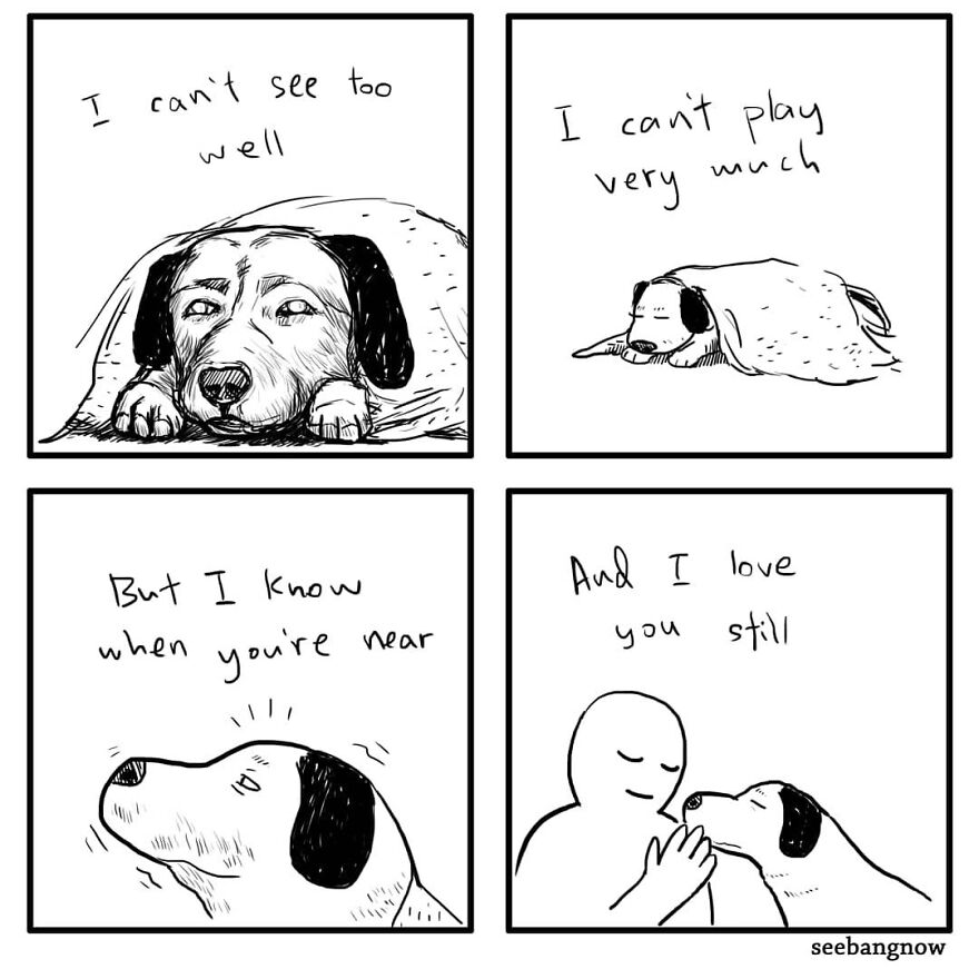 Illustrator Shows In Funny Comics What Dogs Really Think (30 Comics)
